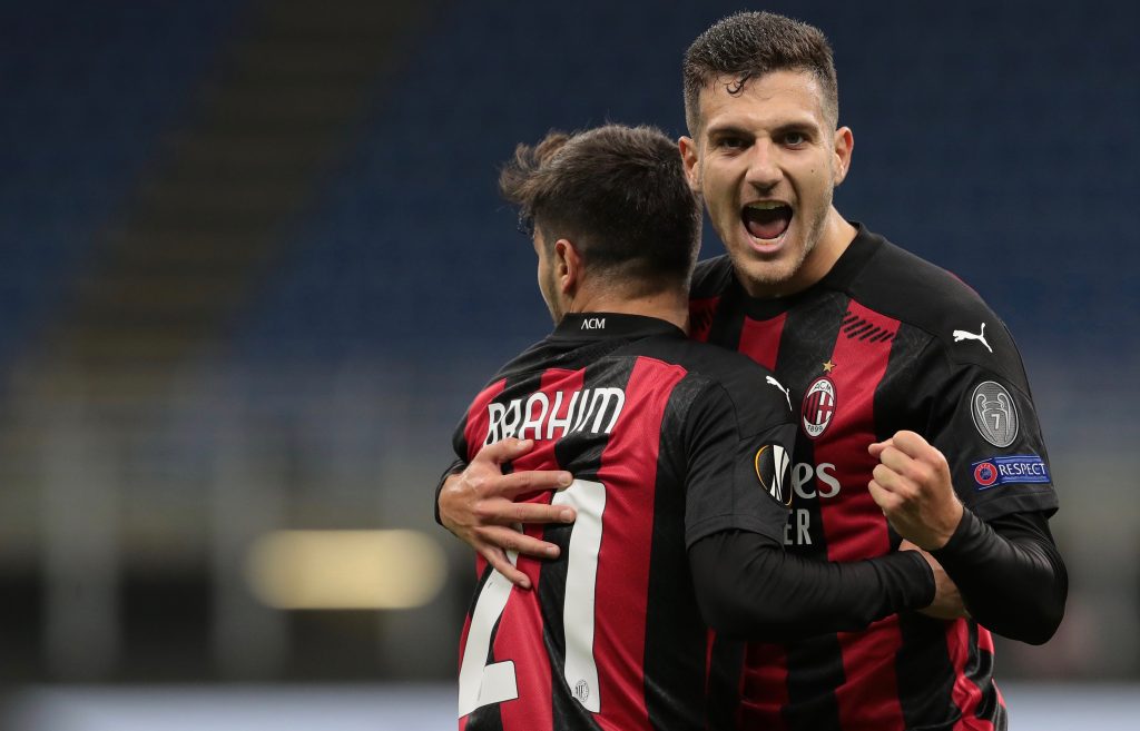 Brahim Díaz Diogo Dalot AC Milan