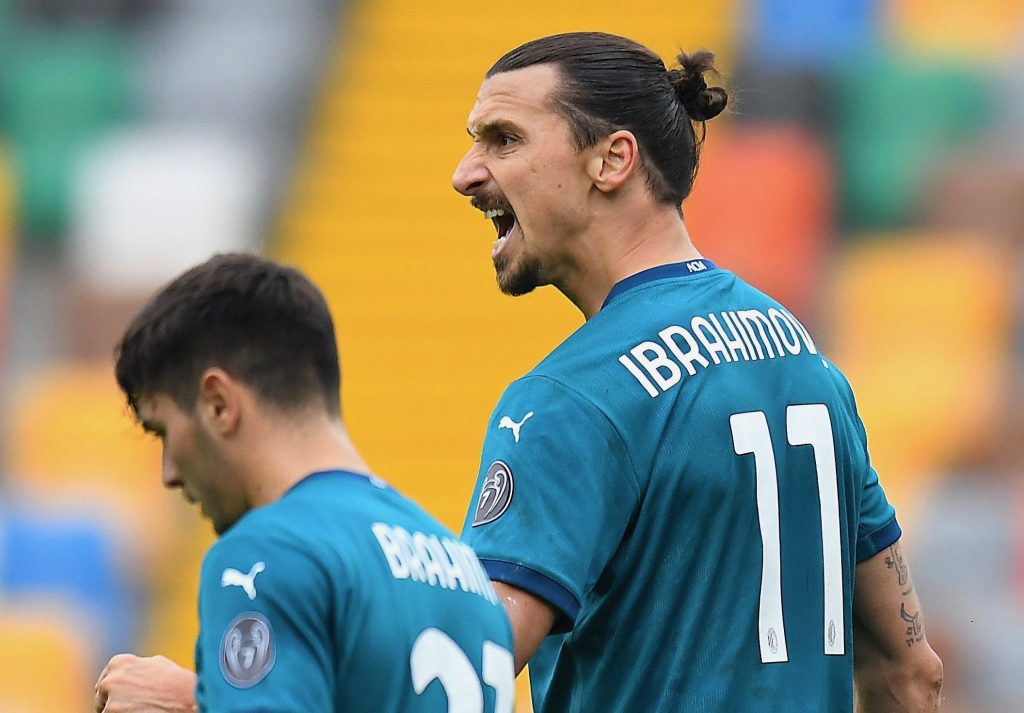 Brahim Díaz Zlatan Ibrahimovic AC Milan
