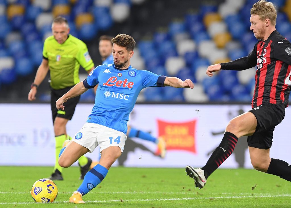 Dries Mertens Napoli Napoli-Milan