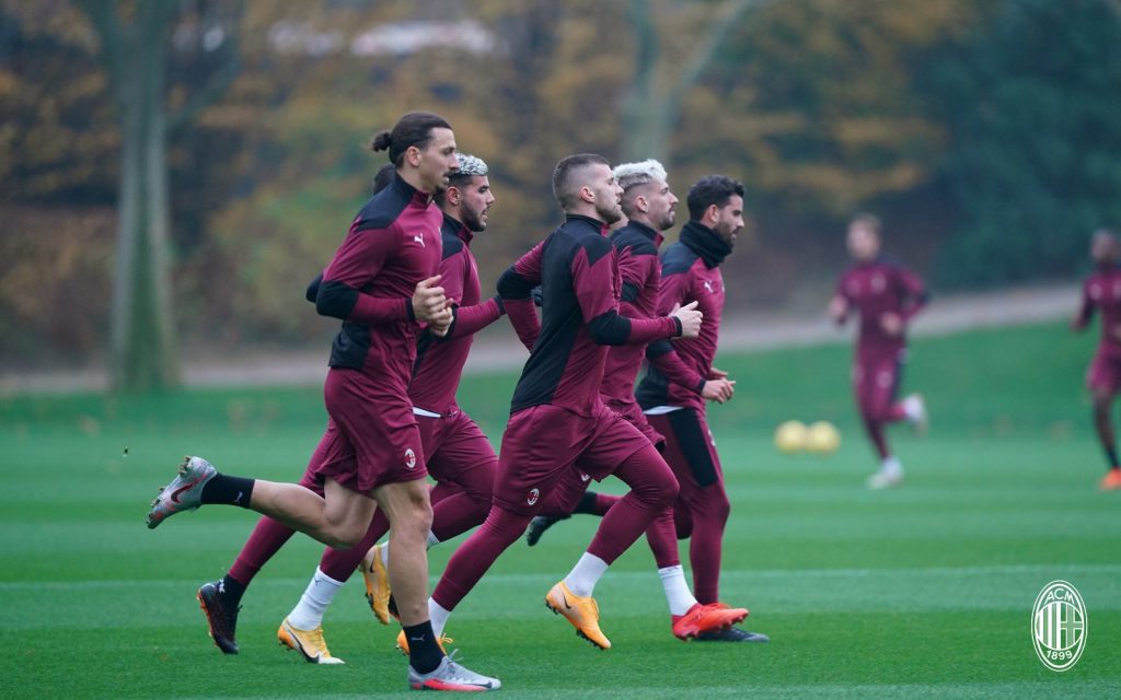 Allenamento Milan