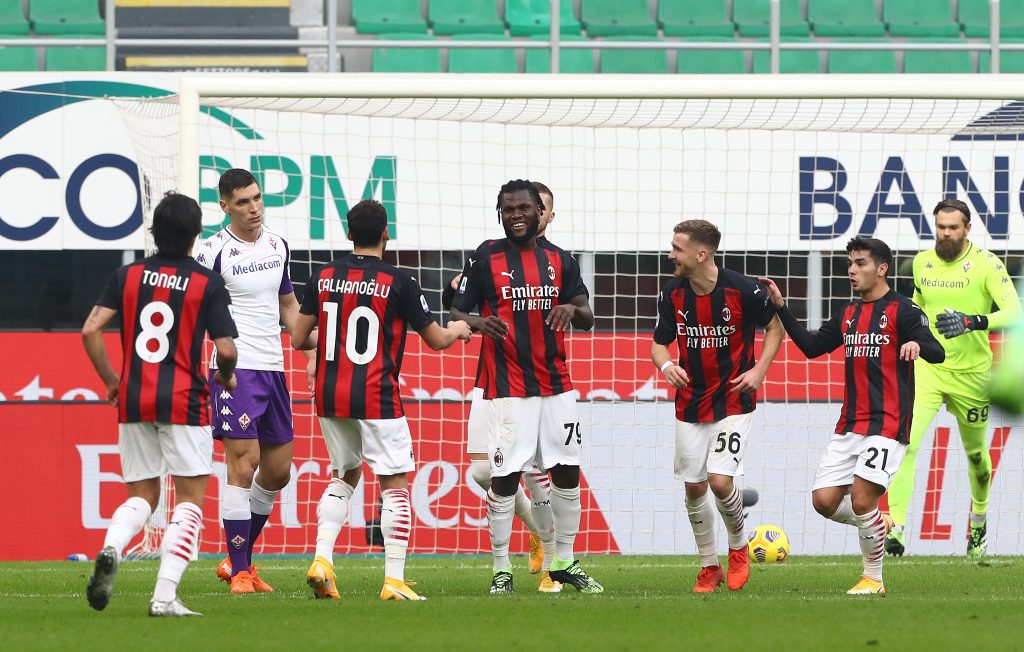 Franck Kessié AC Milan Milan-Fiorentina