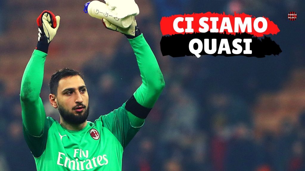Donnarumma, portiere AC Milan, vicino al rinnovo calciomercato