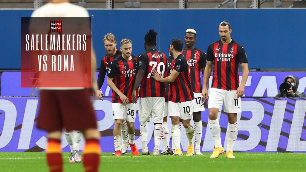 gol Saelemaekers AC Milan Roma (GettyImages)