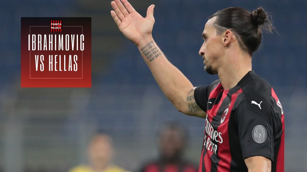 AC Milan Hellas Verona Ibrahimovic gol (GettyImages)