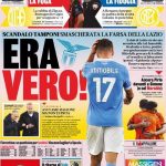 Gazzetta Dello Sport Prima Pagina