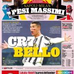 Gazzetta dello Sport prima pagina