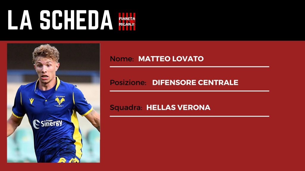 Matteo Lovato Hellas Verona Calciomercato AC Milan