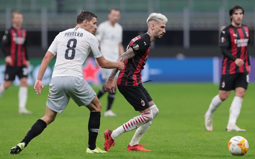 Samu Castillejo AC Milan