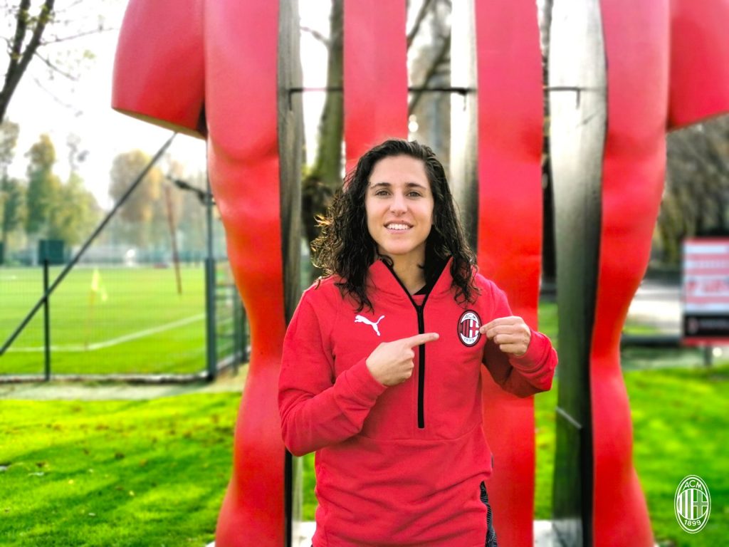 Verónica Boquete AC Milan Femminile