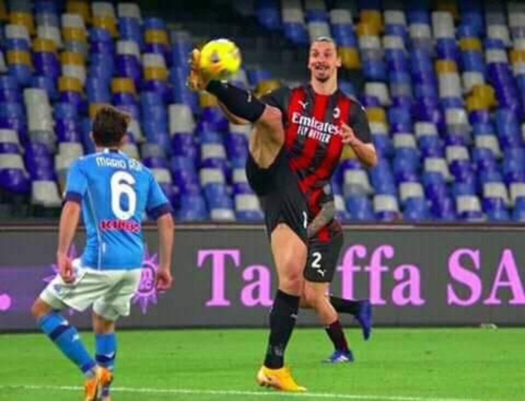 Ibrahimovic AC Milan Napoli