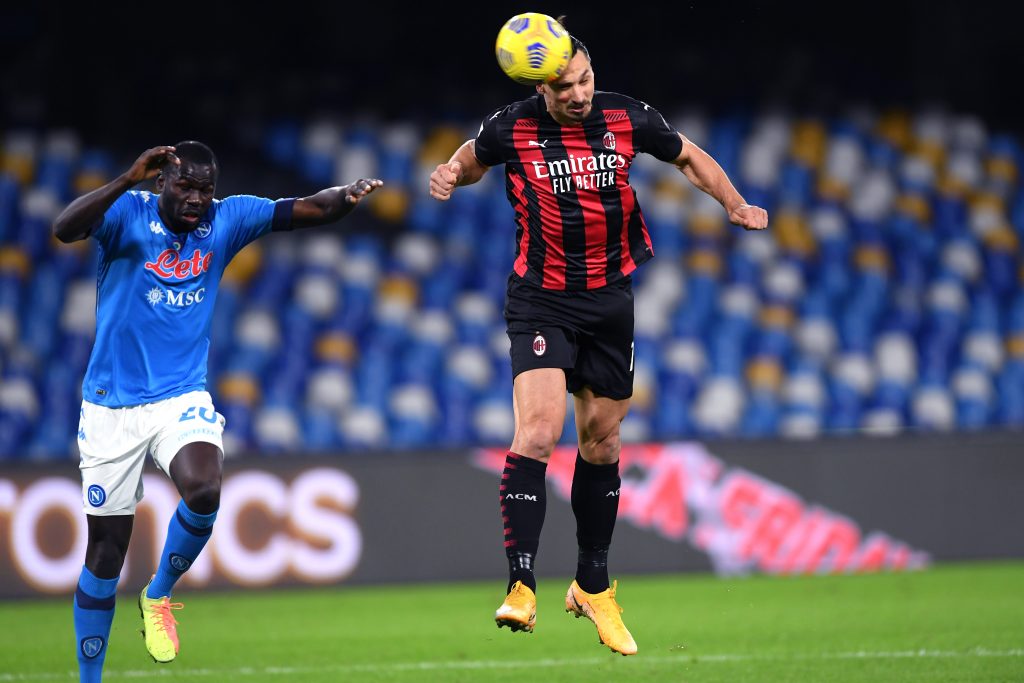 Zlatan Ibrahimovic AC Milan Napoli-Milan