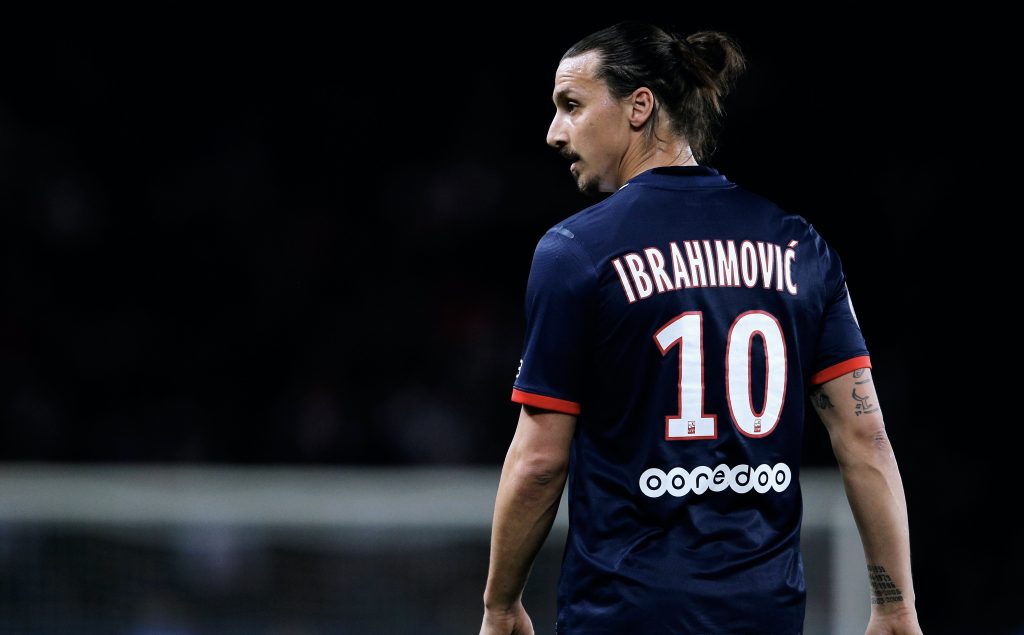 Zlatan Ibrahimovic AC Milan PSG