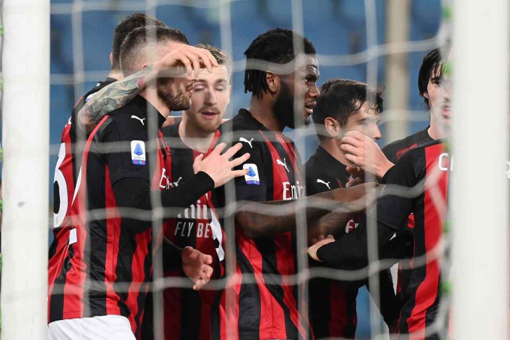 AC Milan gol esultanza news