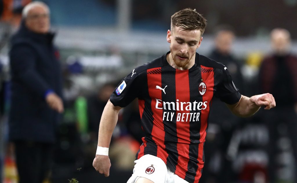 Alexis Saelemaekers AC Milan Sampdoria-Milan