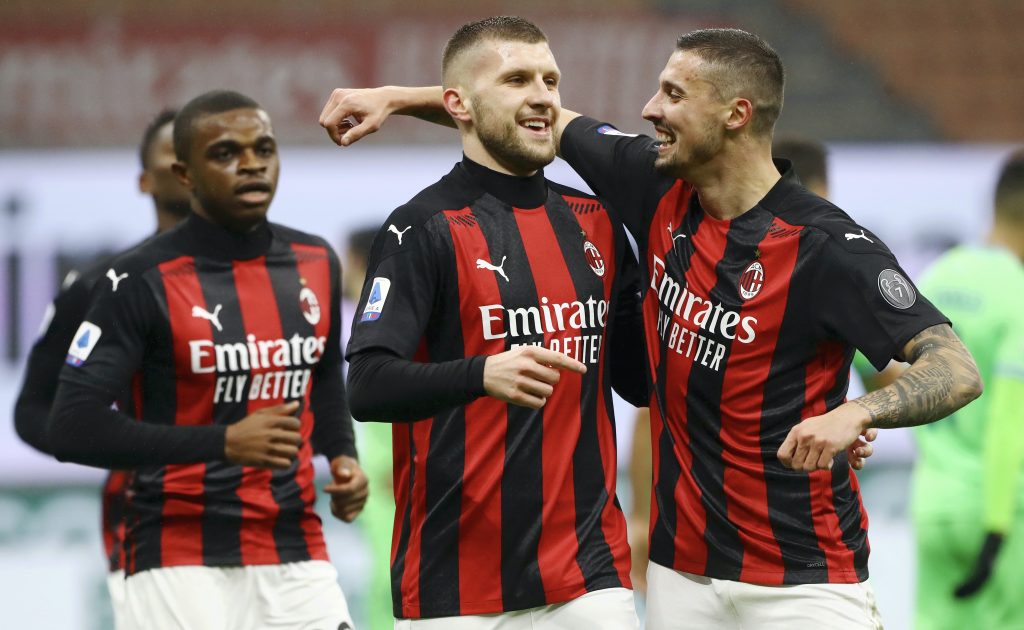 Ante Rebic AC Milan Milan-Lazio