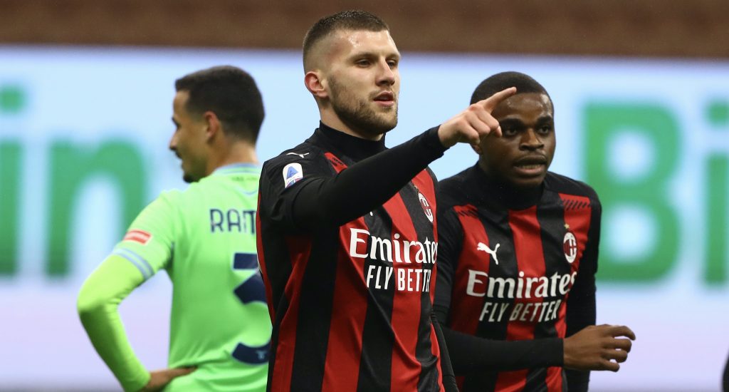 Ante Rebic AC Milan Milan-Lazio