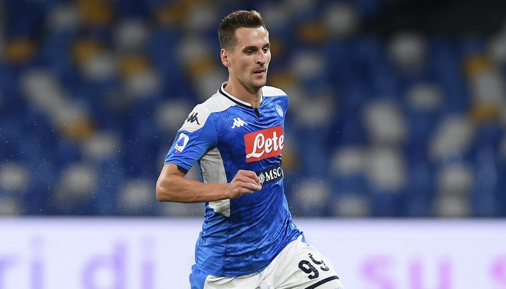 Arkadiusz Milik Napoli Calciomercato AC Milan