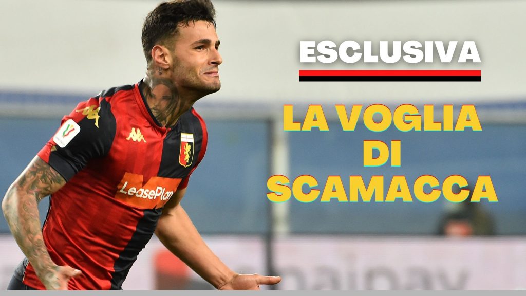 Gianluca Scamacca Genoa Calciomercato AC Milan