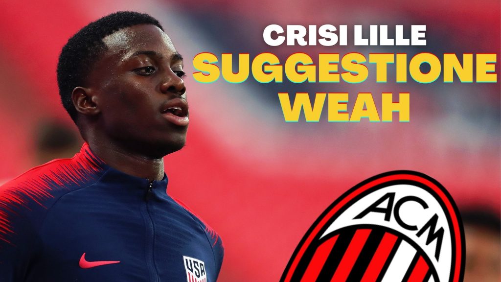 Timothy Weah Lille Calciomercato ACMilan