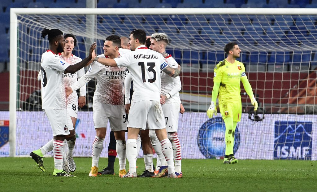 Davide Calabria AC Milan Genoa-Milan