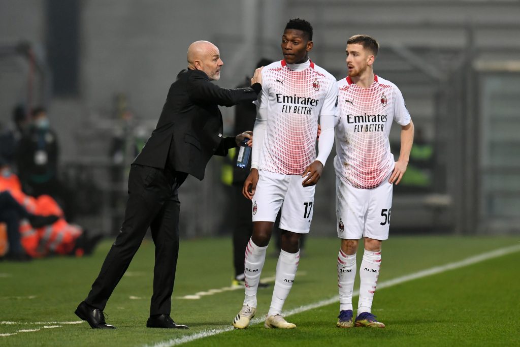 Pioli Rafael Leao Saelemaekers
