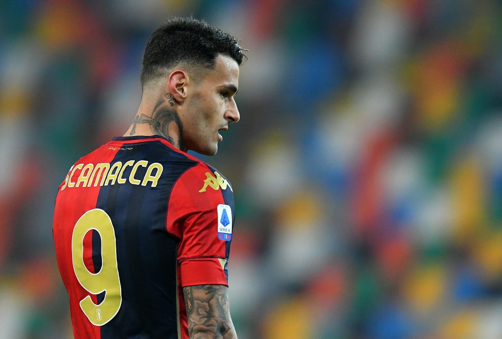 Gianluca Scamacca Genoa Calciomercato AC Milan