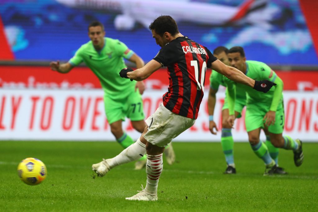 Hakan Calhanoglu AC Milan Milan-Lazio