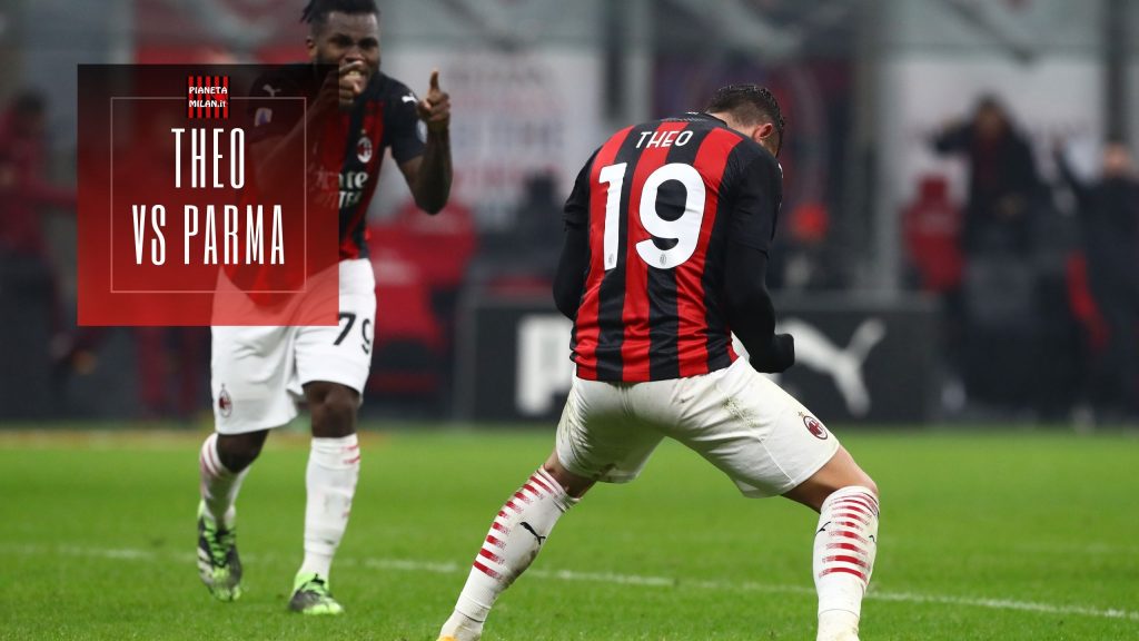AC Milan Parma Theo gol video news (GettyImages)