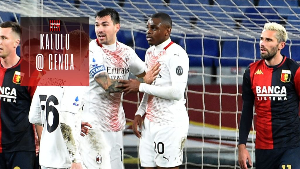 Kalulu gol Genoa AC Milan video news (GettyImages)