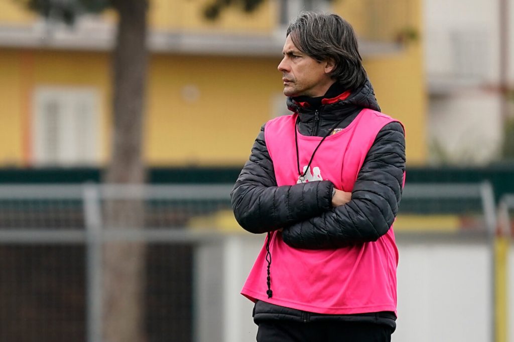 inzaghi AC Milan Benevento news