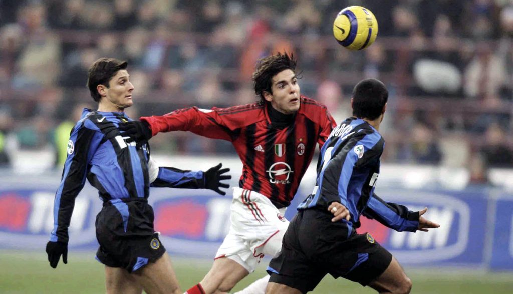 Javier Zanetti Inter derby Inter-Milan Serie A