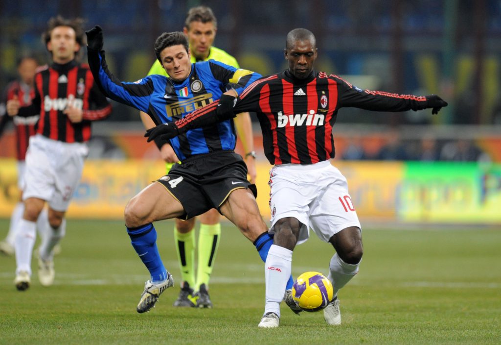 Javier Zanetti Inter derby Inter-Milan Serie A