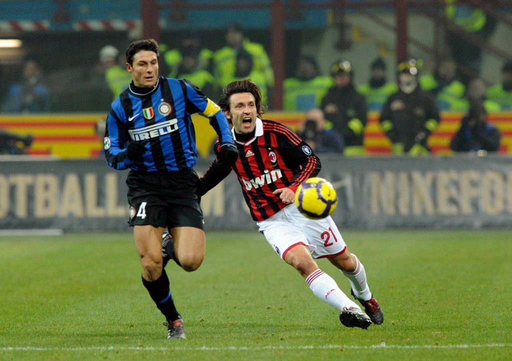 Javier Zanetti Inter derby Inter-Milan Serie A