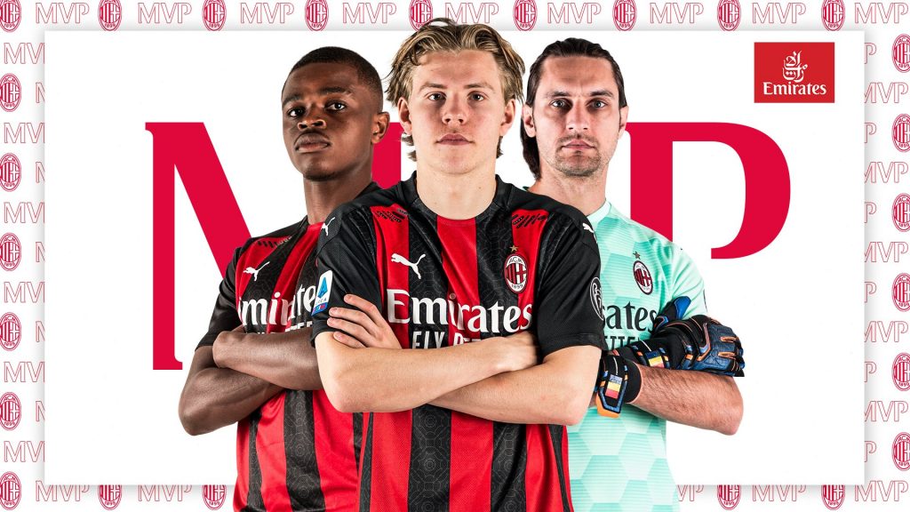 Jens Petter Hauge AC Milan MVP Sparta Praga-Milan Europa League