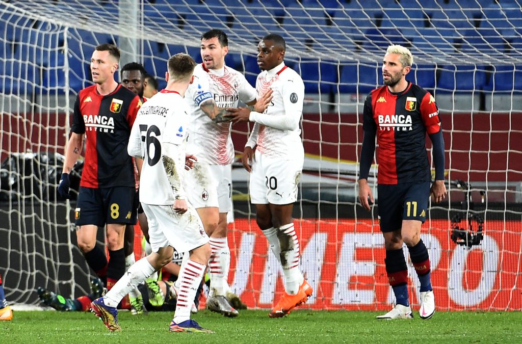 Pierre Kalulu AC Milan Genoa-Milan