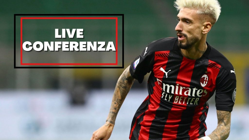 Samu Castillejo AC Milan Conferenza Live Milan