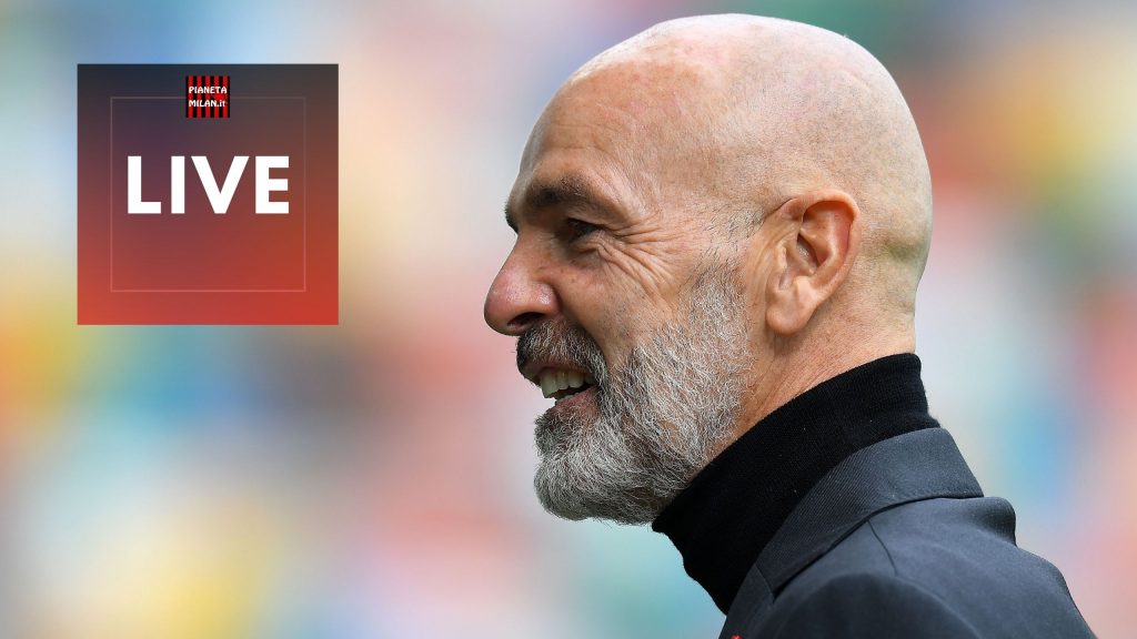 Stefano Pioli AC Milan conferenza stampa Milan-Lazio