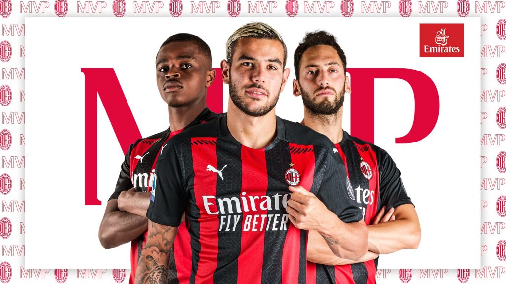 Theo Hernández AC Milan Milan-Parma