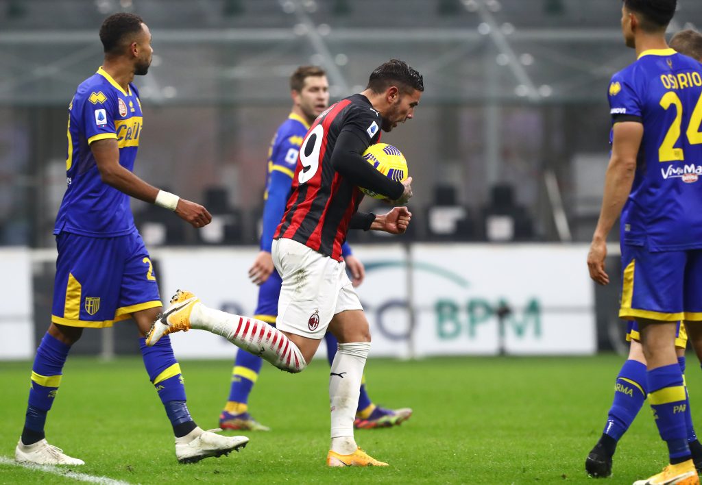 Theo Hernández AC Milan Milan-Parma