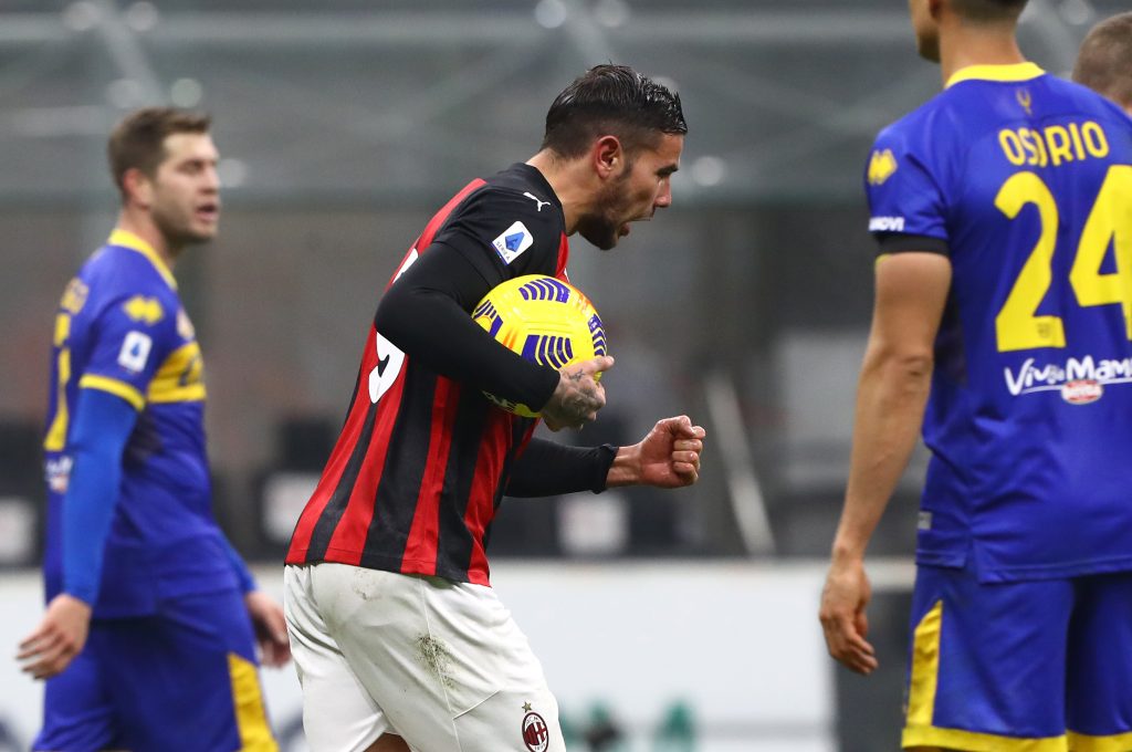 Theo Hernández AC Milan Milan-Parma