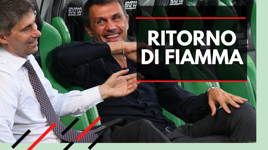 Paolo Maldini Frederic Massara Calciomercato AC Milan