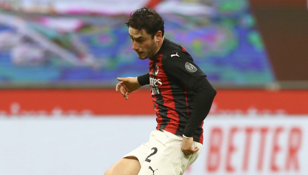 Davide Calabria AC Milan Milan-Juventus