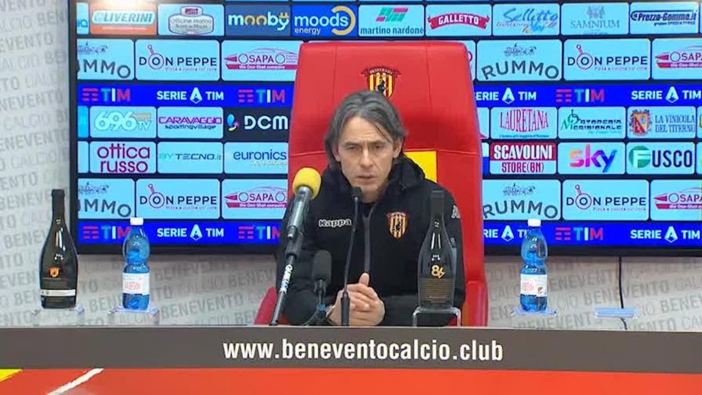 Filippo Inzaghi Benevento-Milan