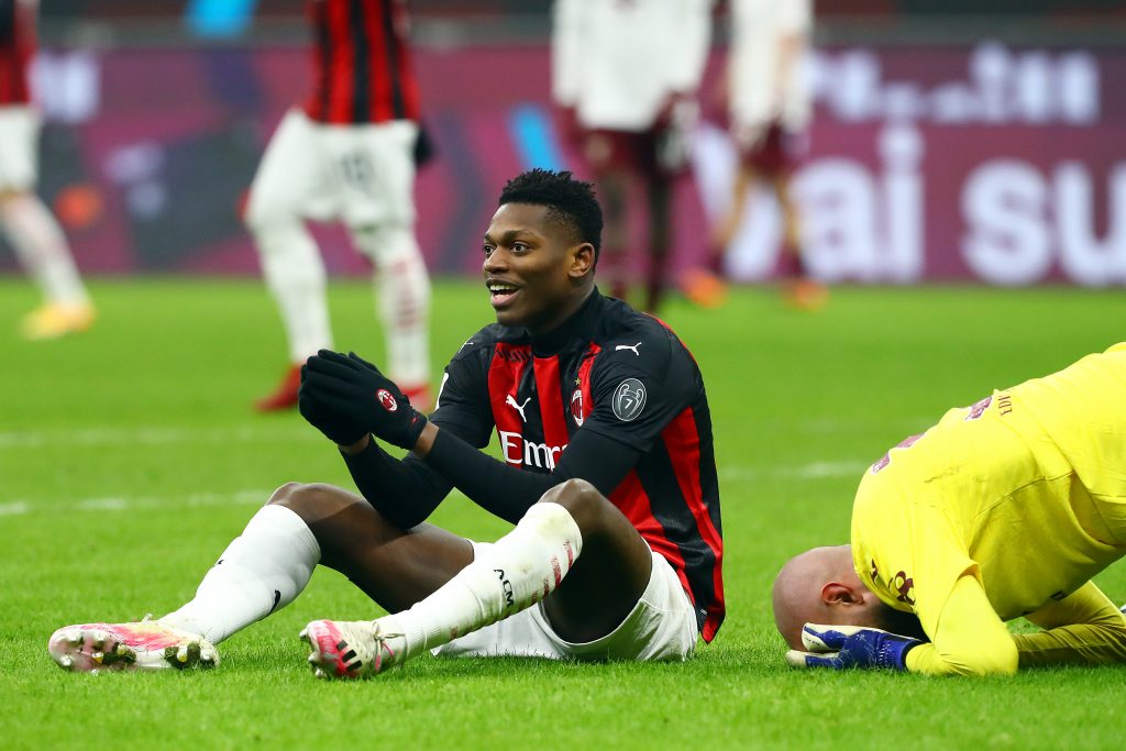 AC Milan v Torino FC - Coppa Italia Leao