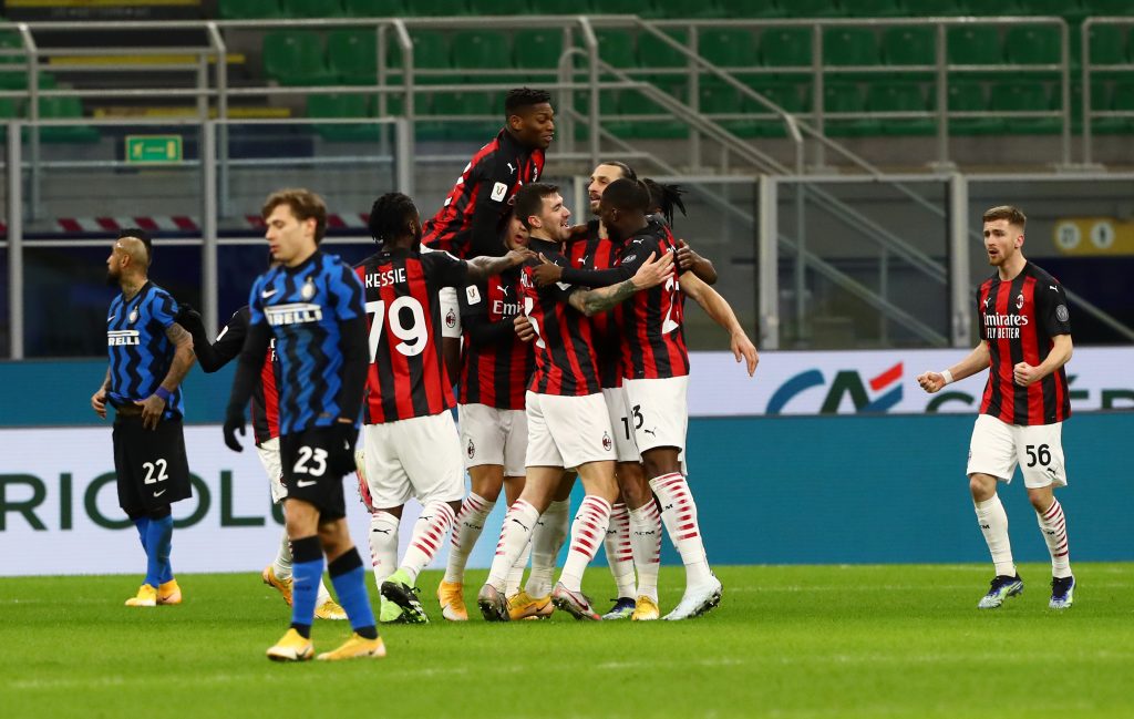 Zlatan Ibrahimovic AC Milan Inter-Milan Coppa Italia