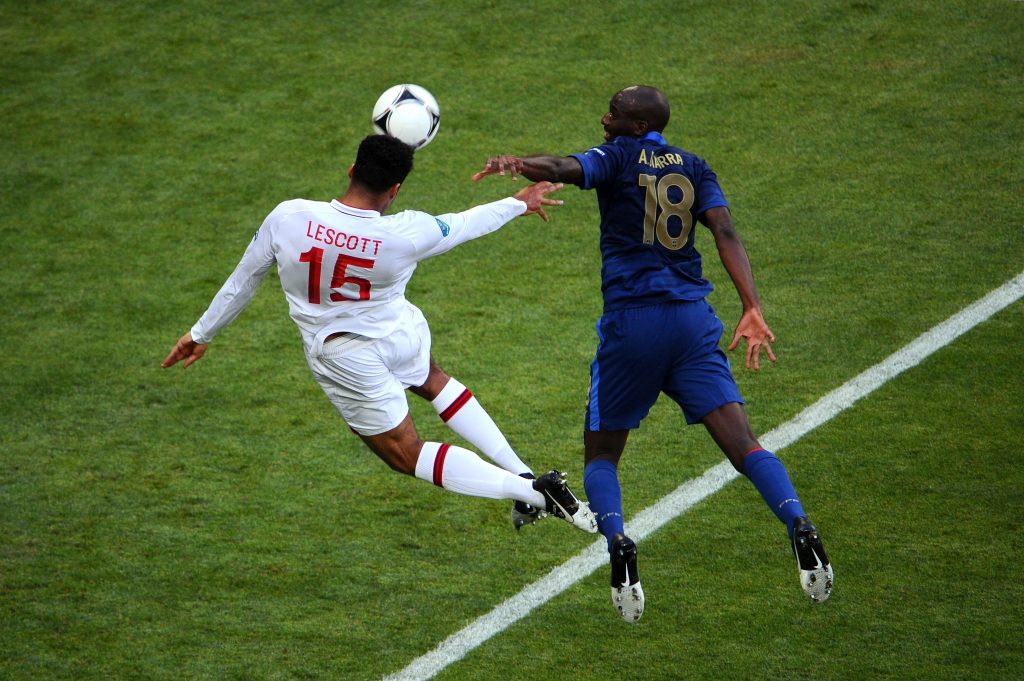 Alou Diarra e Joleon Lescott
