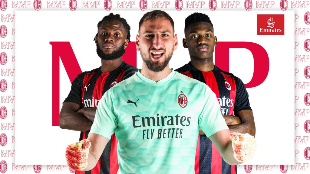 Gigio Donnarumma AC Milan MVP Bologna-Milan