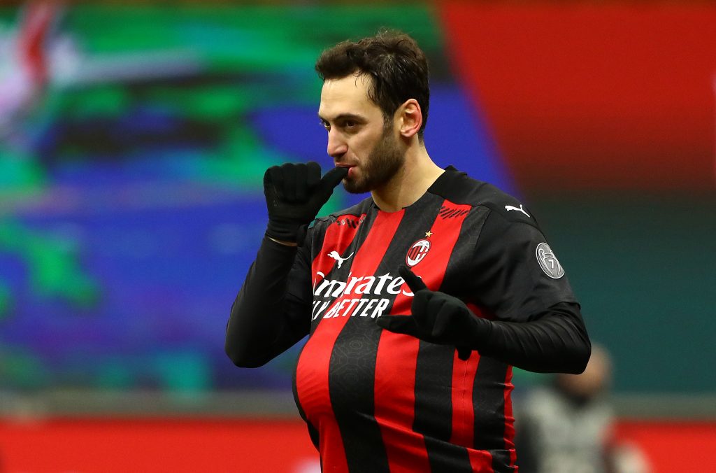Hakan Calhanoglu AC Milan