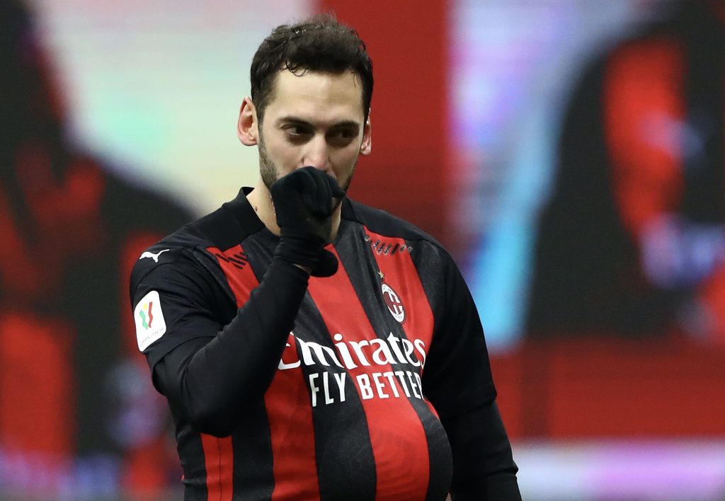 Hakan Calhanoglu AC Milan