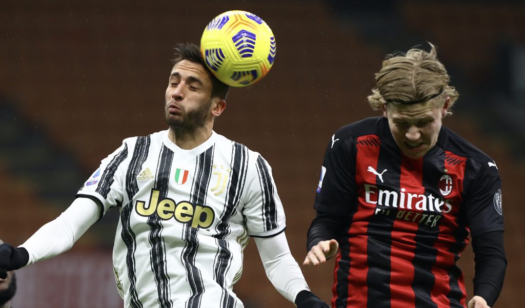 Jens Petter Hauge AC Milan Milan-Juventus